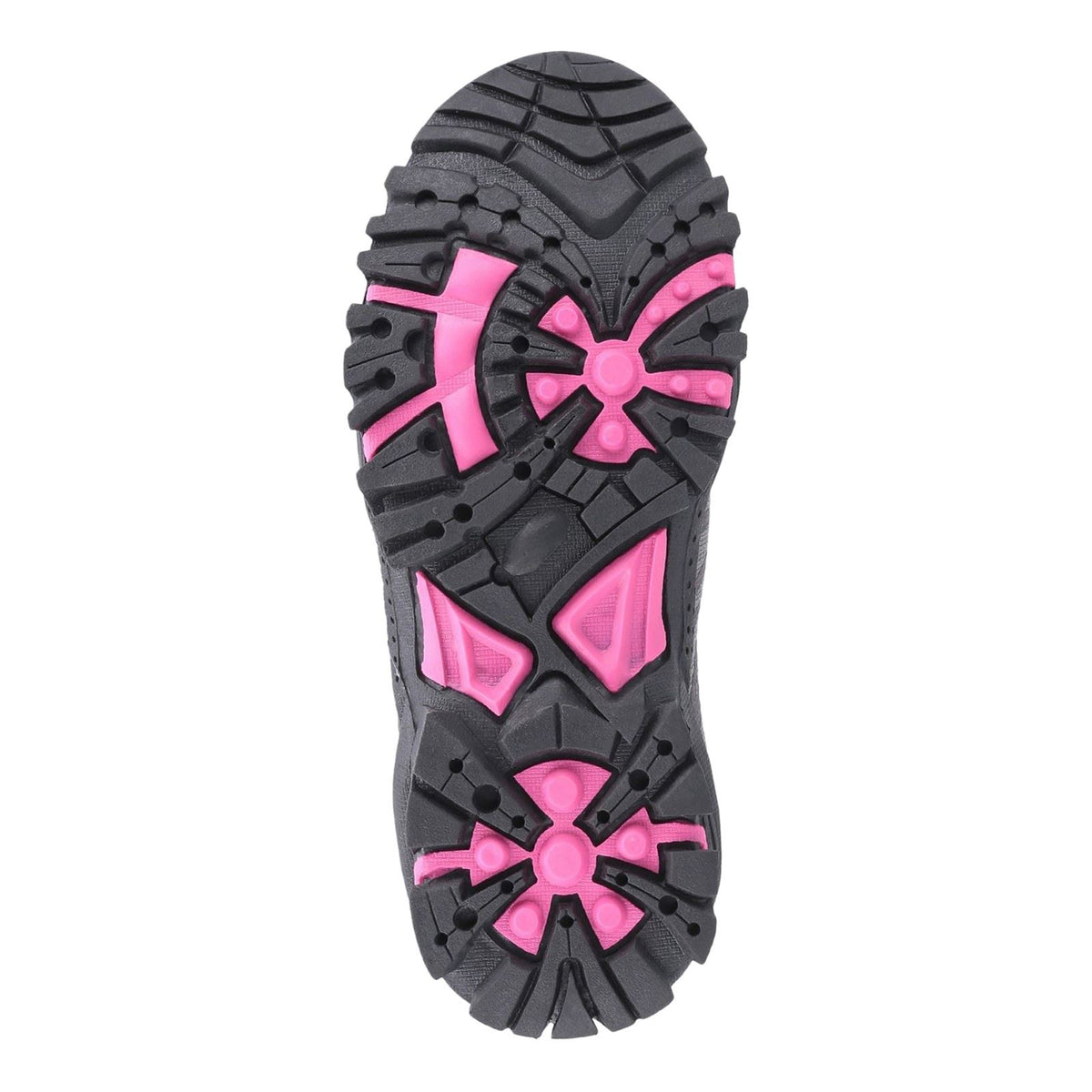 Cotswold Littledean Nylon Girl's Pink/Grey Hiking Boots
