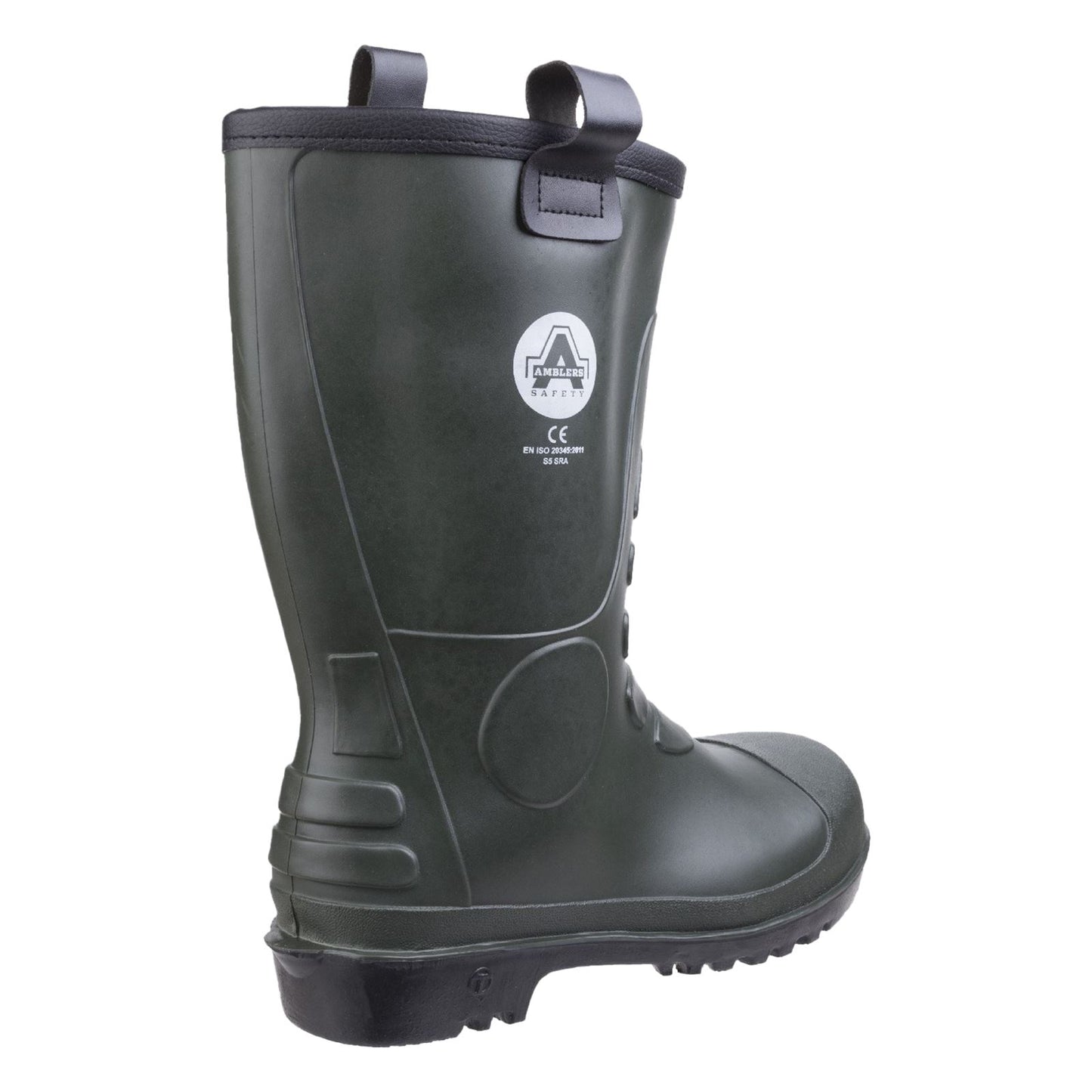 Amblers Safety FS97 PVC Rigger Safety Boot in Green
