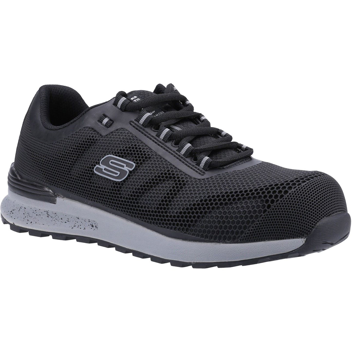 Skechers Workwear Bulklin Bragoo Textile Men's Black Safety Trainers