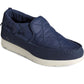 Sperry Women's Moc-Sider Nylon Slip On in Navy