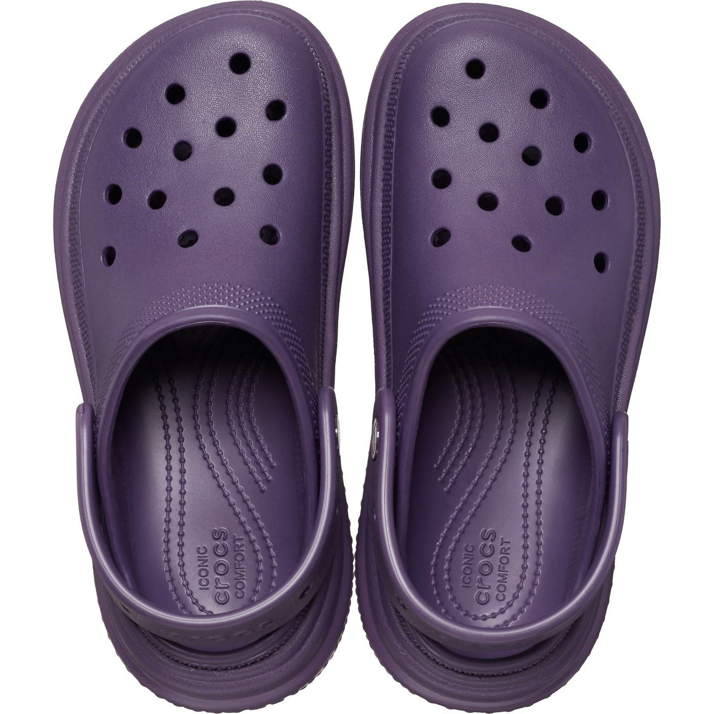 Crocs Unisex Stomp Clog in Dark Iris
