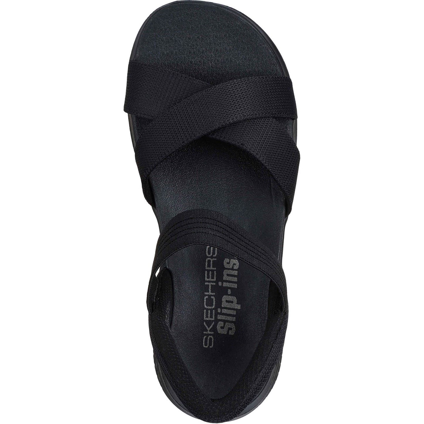 Skechers Ultra Flex 3.0 - Never Better Textile Women's Black Standard Sandals