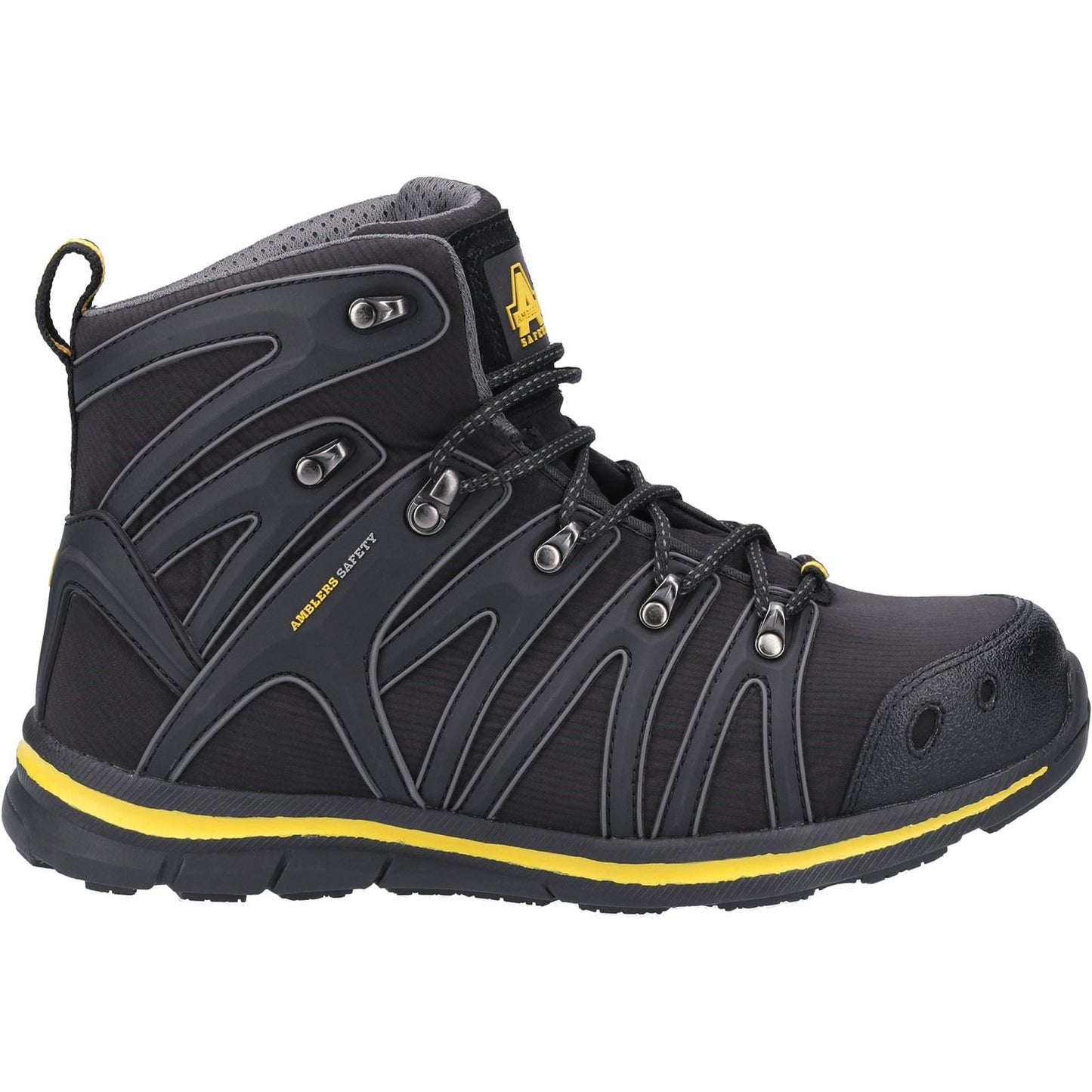 Amblers Safety Men's AS254 Safety Boot in Black
