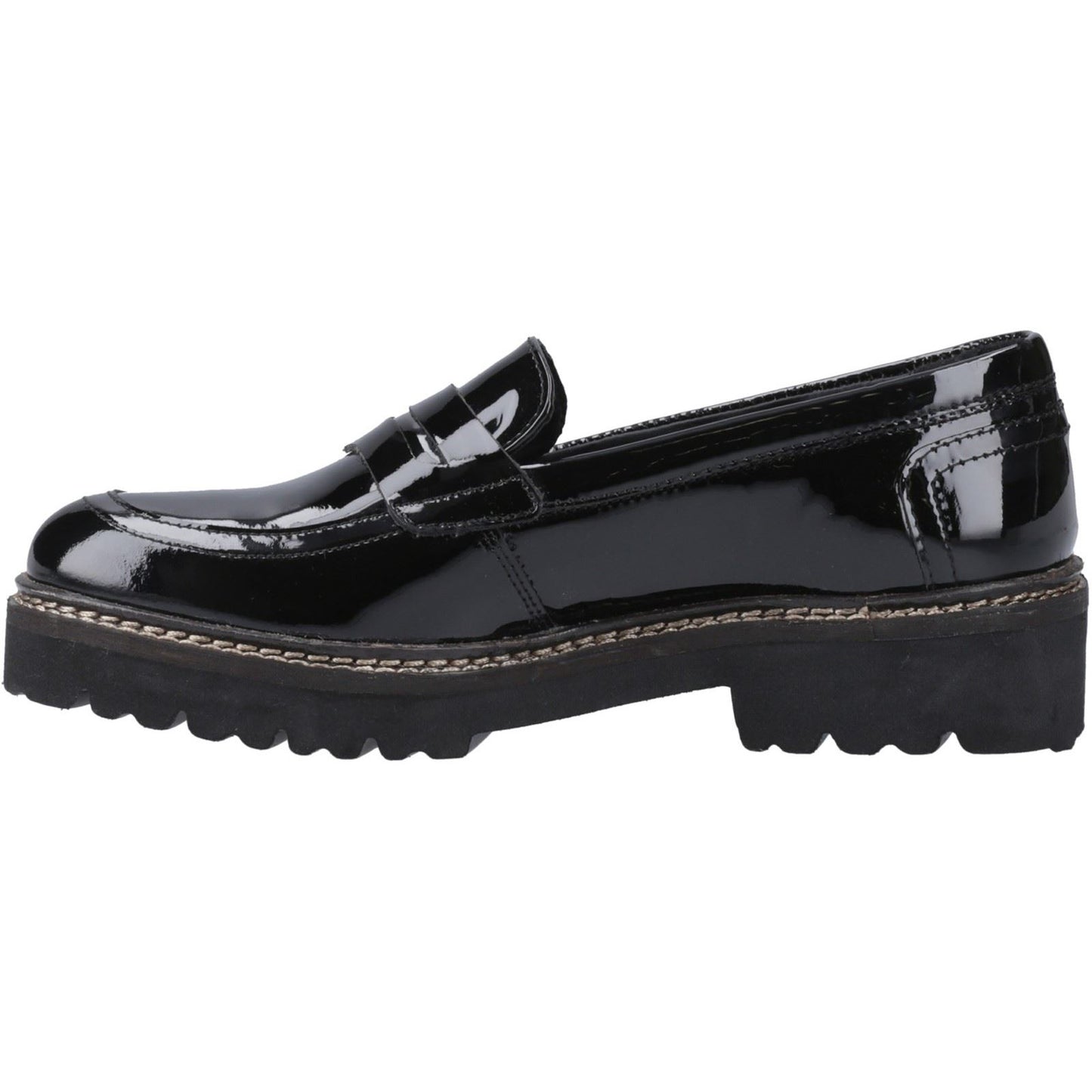 Pod Women's Kenny Loafers in Black Patent