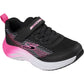 Skechers Elite Sport Pulse Girl's Black/Hot Pink Trainers