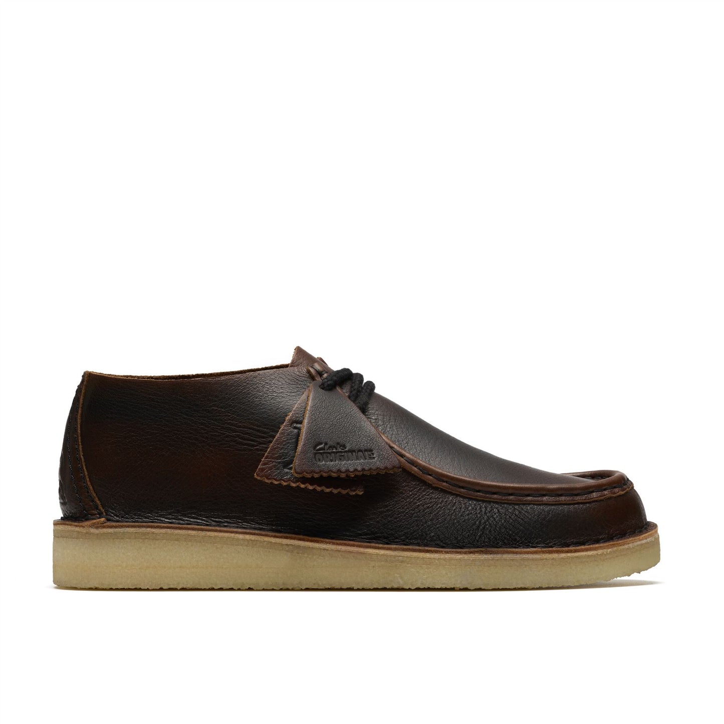 Clarks Originals Desert Nomad Leather Men's Dark Tan Shoes