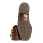 Chapman & Moore Longwing Brogue Leather/Suede Men's Mahogany/Tobacco Shoes