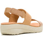 Hush Puppies Breathe Slingback Leather Women's Tan Standard Sandals