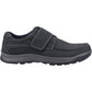 Hush Puppies Men's Casper Touch Fastening Shoes in Navy Nubuck