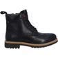 Hunter Men's Cawdor Brogue Ankle in Black