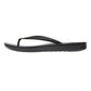 FitFlop Iqushion Ergonomic Women's All Black Flip Flops