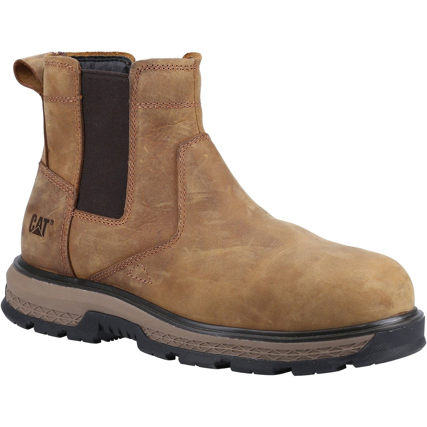Caterpillar Men's Exposition Chelsea Safety Boot in Pyramid