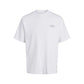 Jack & Jones Chad Branding Cotton Men's White T-Shirt