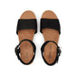 TOMS Women's Diana Wedge in Black