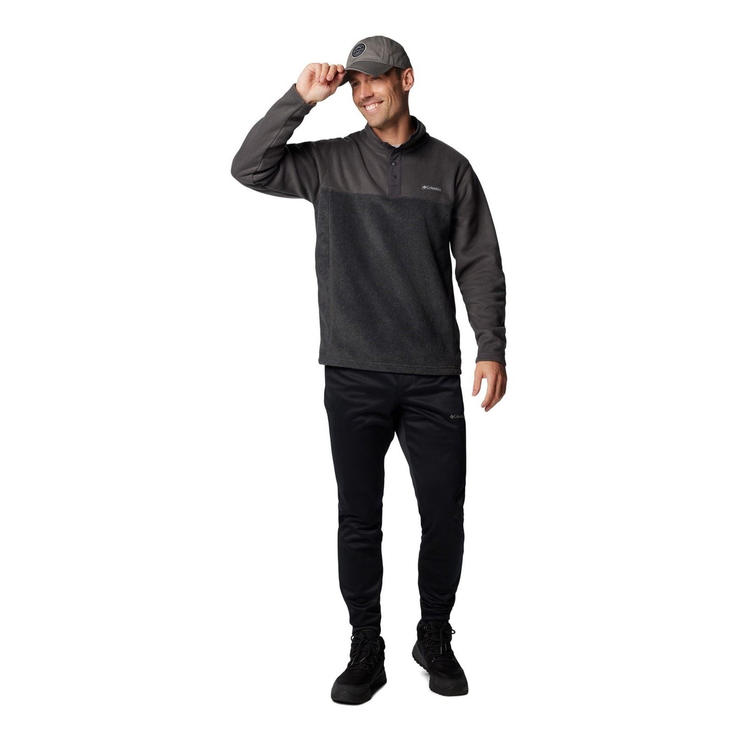 Columbia Steens Mountain Half Snap II Men's Grey Fleece Jacket