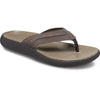 Crocs Yukon Vista II Polyurethane Men's Espresso Flip Flops