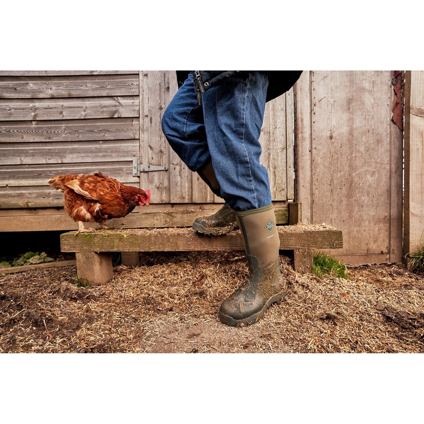 Muck Boots Derwent II All Purpose Field Boot in Moss