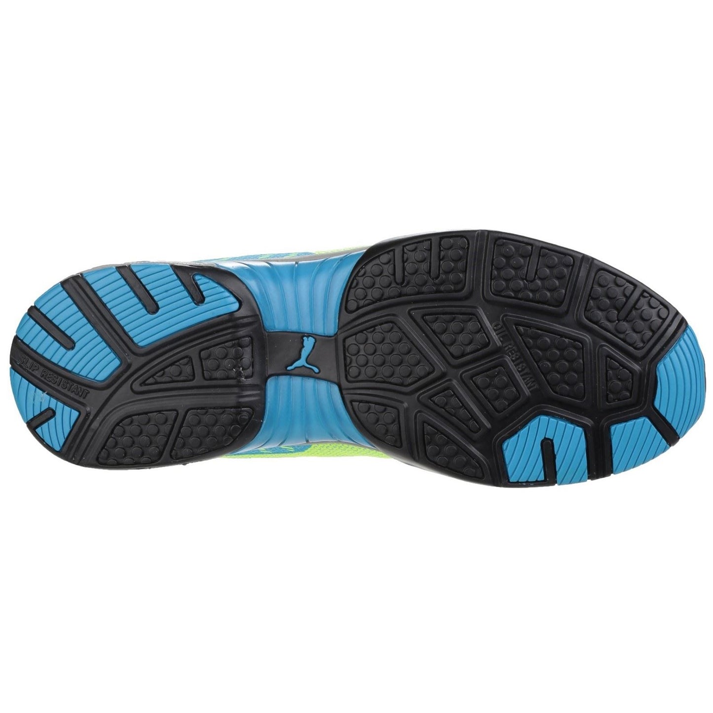 Puma Safety Women's Celerity Knit Ultra Lightweight Safety Trainer in Blue