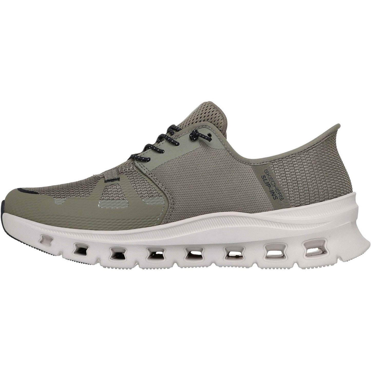 Skechers Glide-Step Pro Textile Men's Olive/Black Standard Trainers