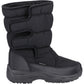 Cotswold Welland Textile Women's Black Winter Mid Calf Boots
