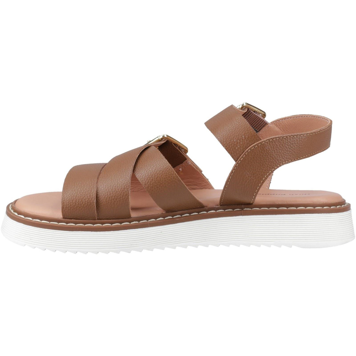 Hush Puppies Cady Leather Women's Tan Sandals