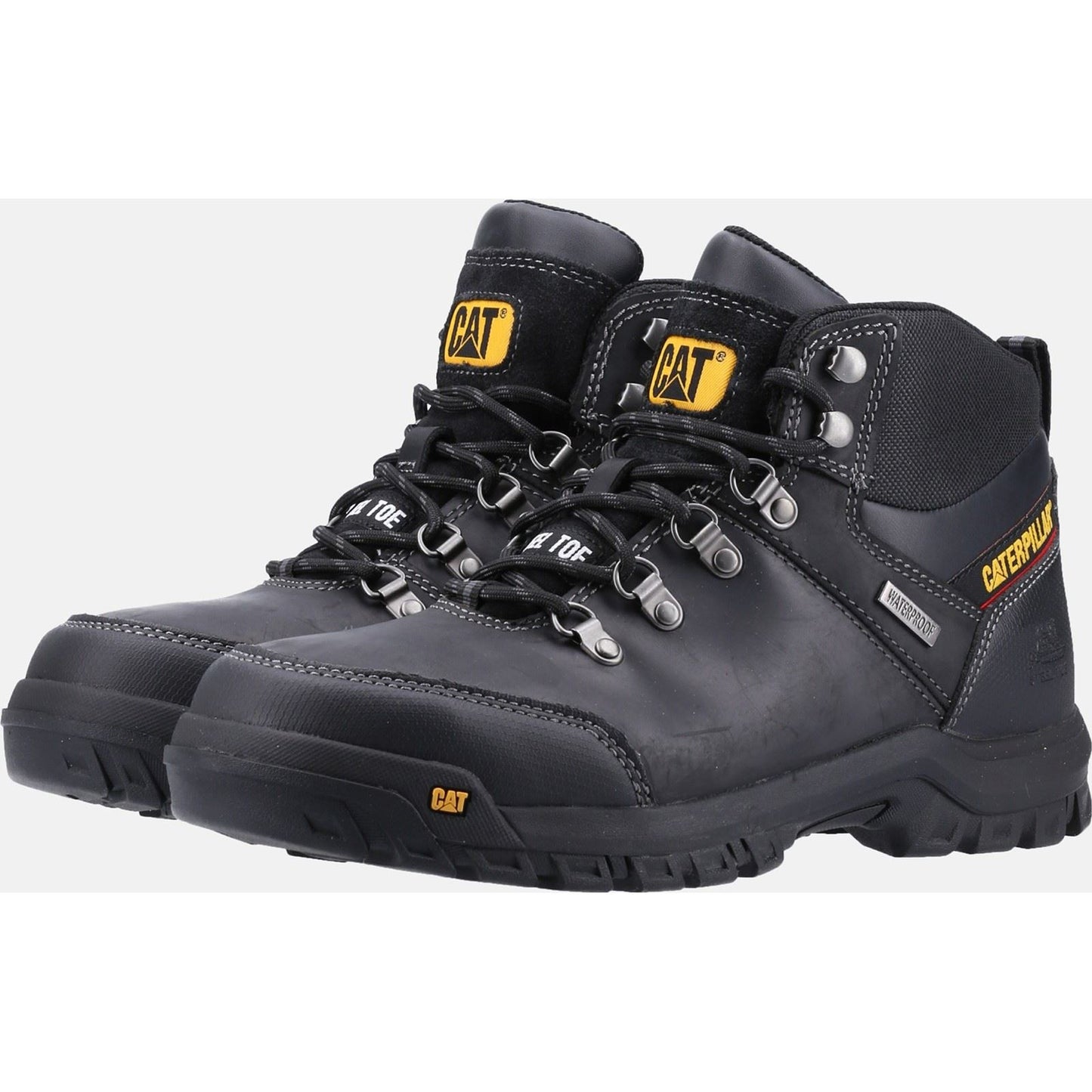 Caterpillar Men's Framework Safety Boot ST S3 WR HRO SRA in Black