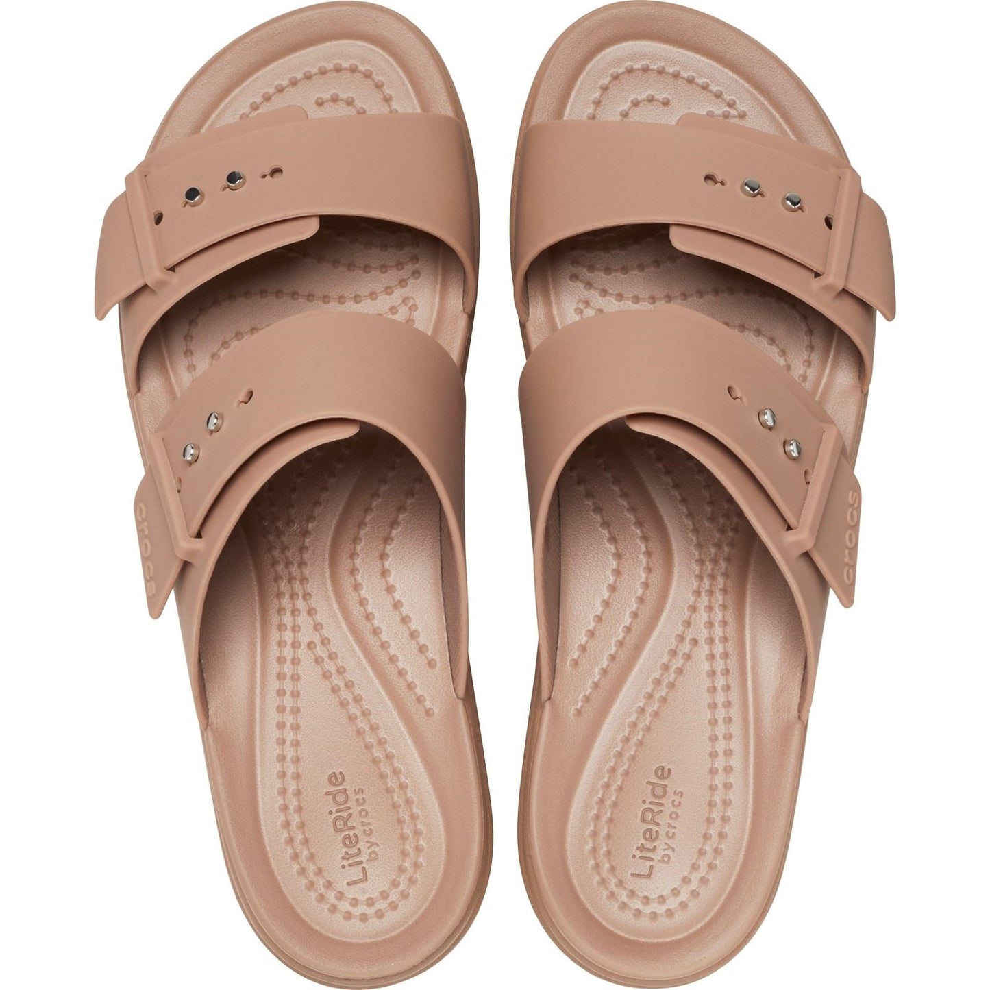 Crocs Women's Brooklyn Sandal Low in Latte