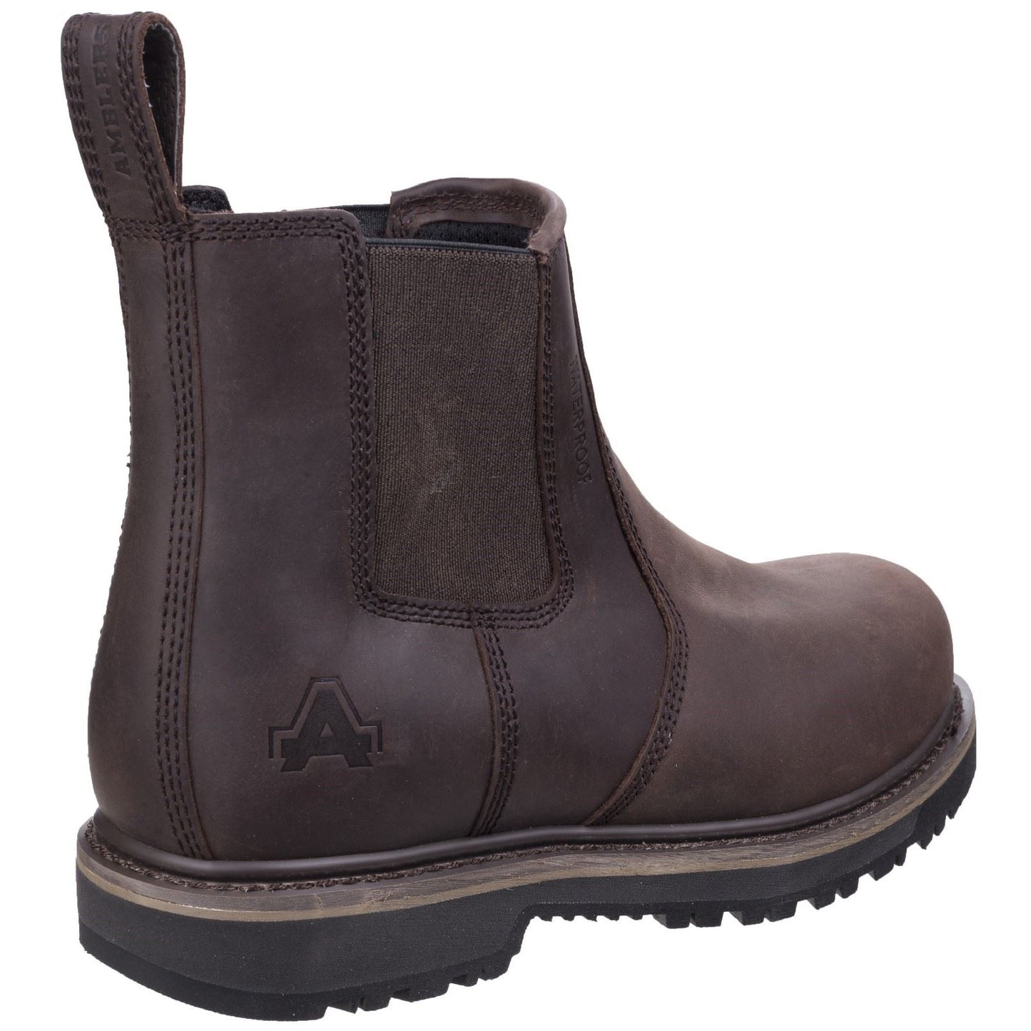 Amblers Safety Men's AS231 Dealer Safety Boot in Brown