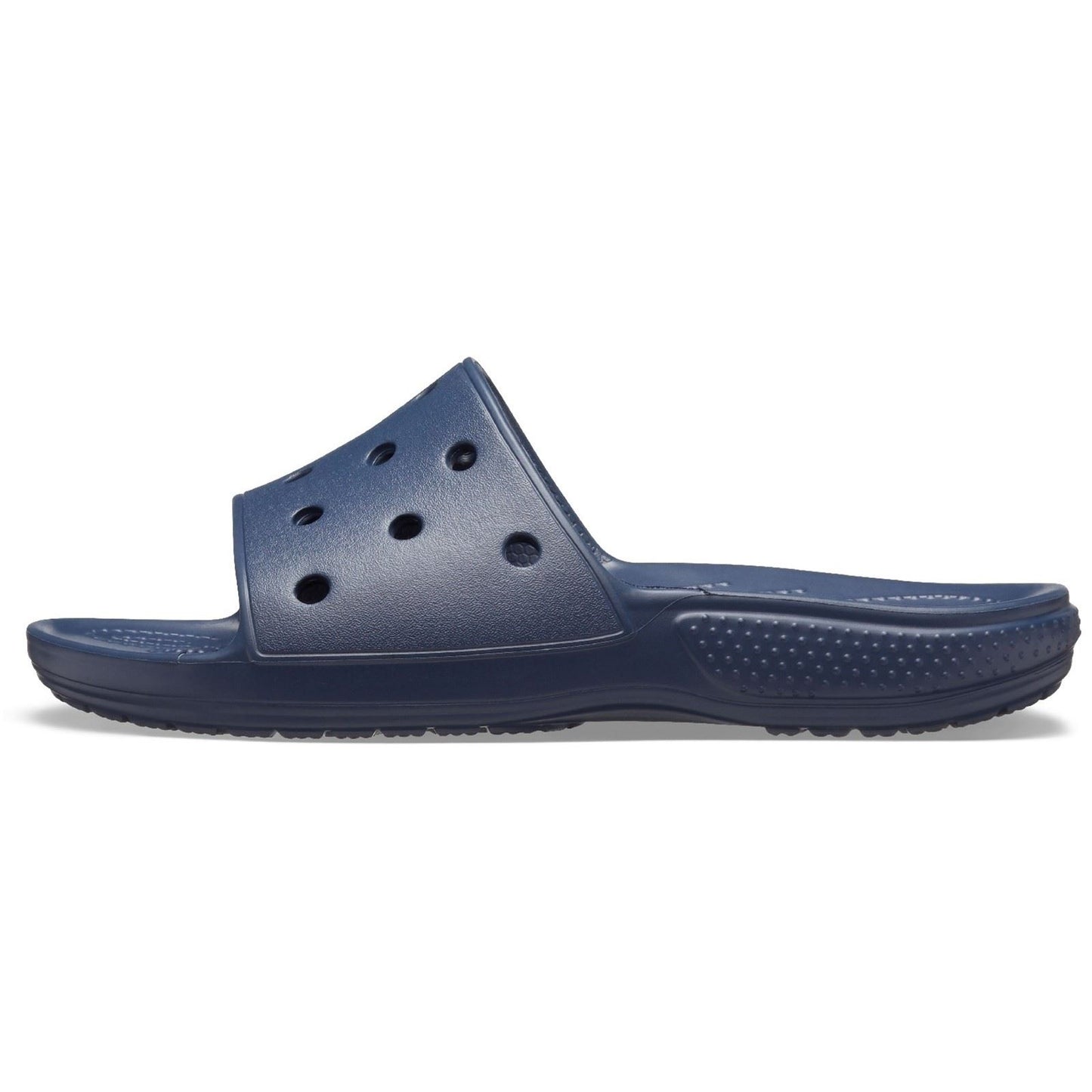 Crocs Unisex Classic Crocs Slide in Navy