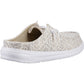 HEYDUDE Wendy Slip Surf Baja Polyester Blend Women's Tan/Multi Mules