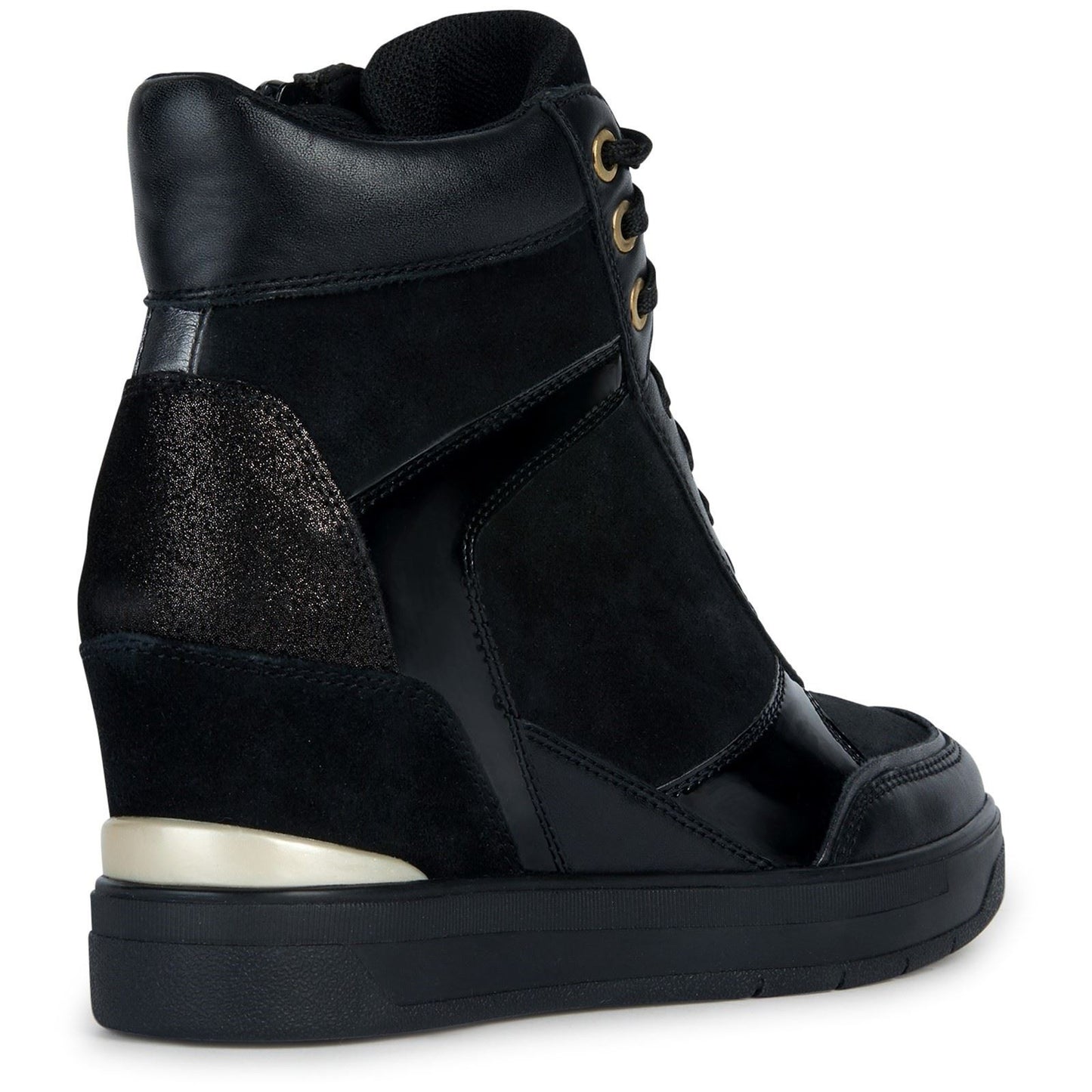 Geox Women's D MAURICA B Trainers in Black