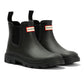 Hunter Downpour Chelsea Rubber Women's Black Wellington Boots