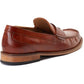Base London Men's Garfield Penny Loafer in Burnt Tan