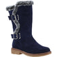 Hush Puppies Women's Megan Ladies Mid Boots in Navy