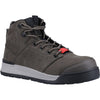 Hard Yakka Men's 3056 Lace Zip Safety Boot in Cedar