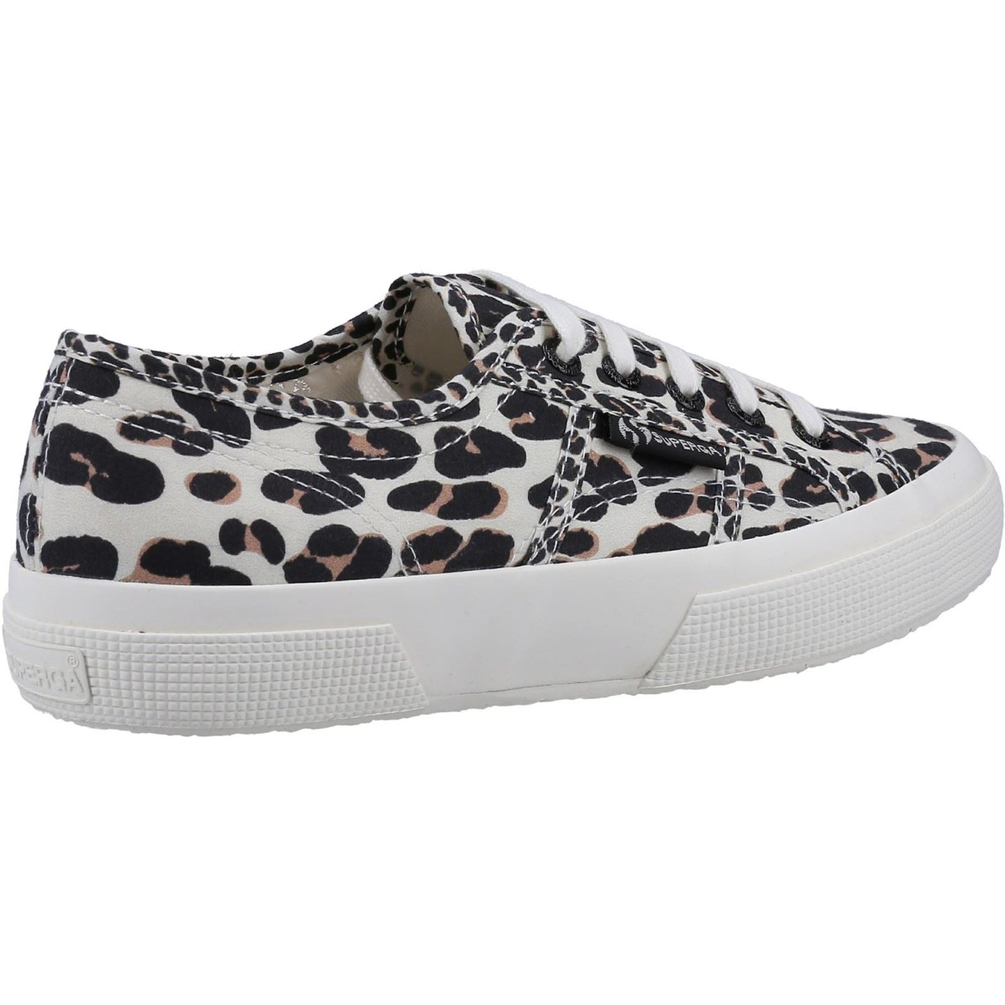 Superga Women's 2750 LIGHT LEOPARD PRINT Trainer in Light Beige Leopard