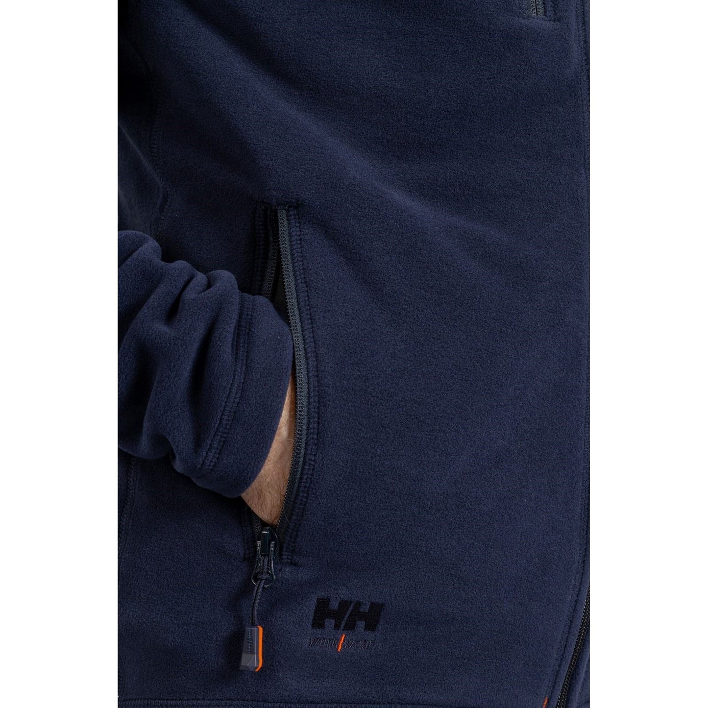 Helly Hansen Workwear Men's Oxford Fleece Jacket in Navy