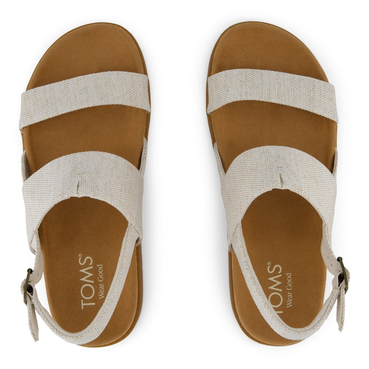 TOMS Marin Textile Women's Natural Standard Sandals