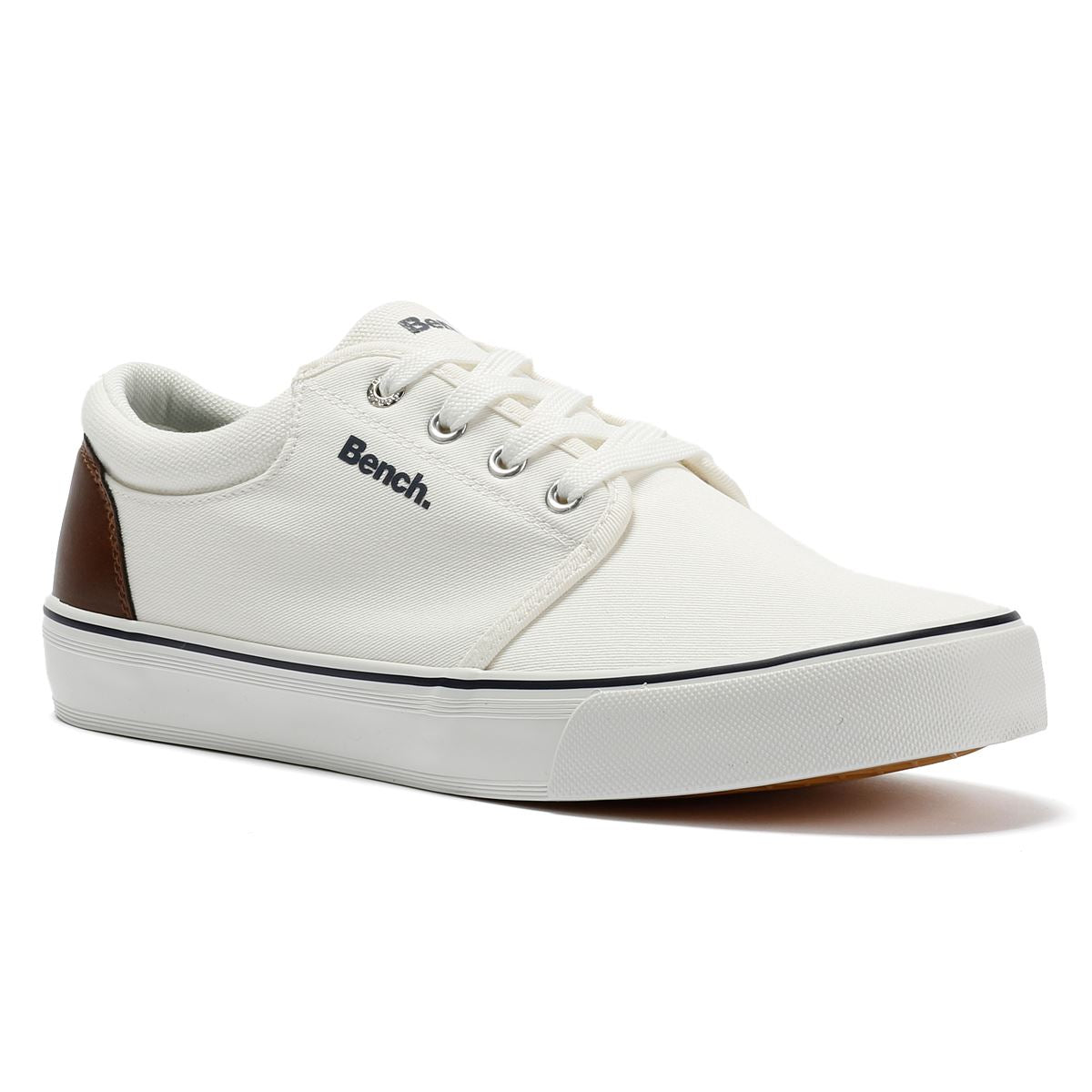 Bench Donnie Canvas Men's White Trainers