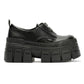 Buffalo Gospher Front Zip Lo Vegan Women's Black Shoes