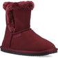 Hush Puppies Ashleigh Suede Women's Bordeaux Slippers