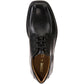 Geox J Federico H Leather Boy's Black Lace-Up Shoes