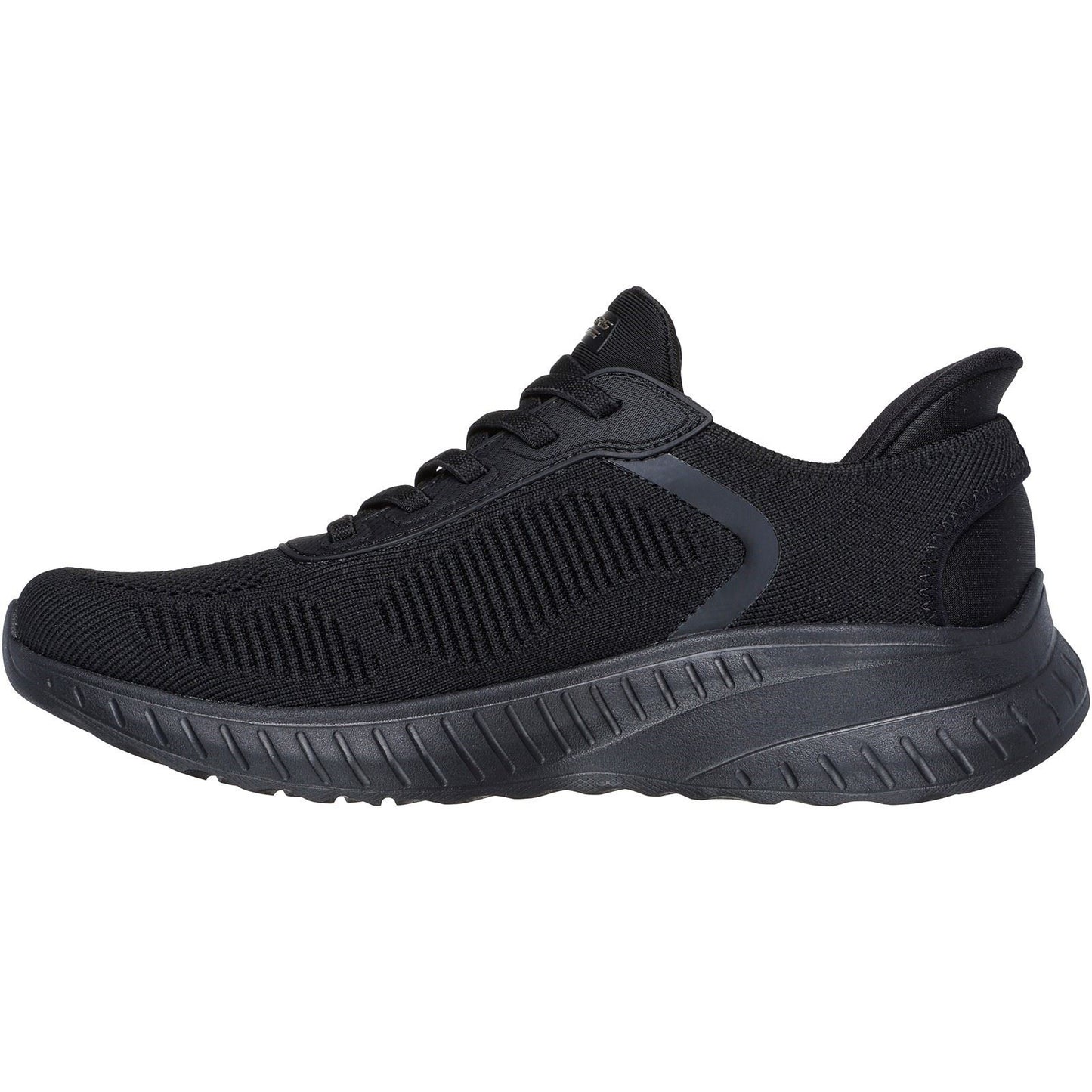 Skechers Women's BOBS Sport Squad Chaos Shoe in Black