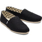 TOMS Alpargata Cotton Men's Black Shoes