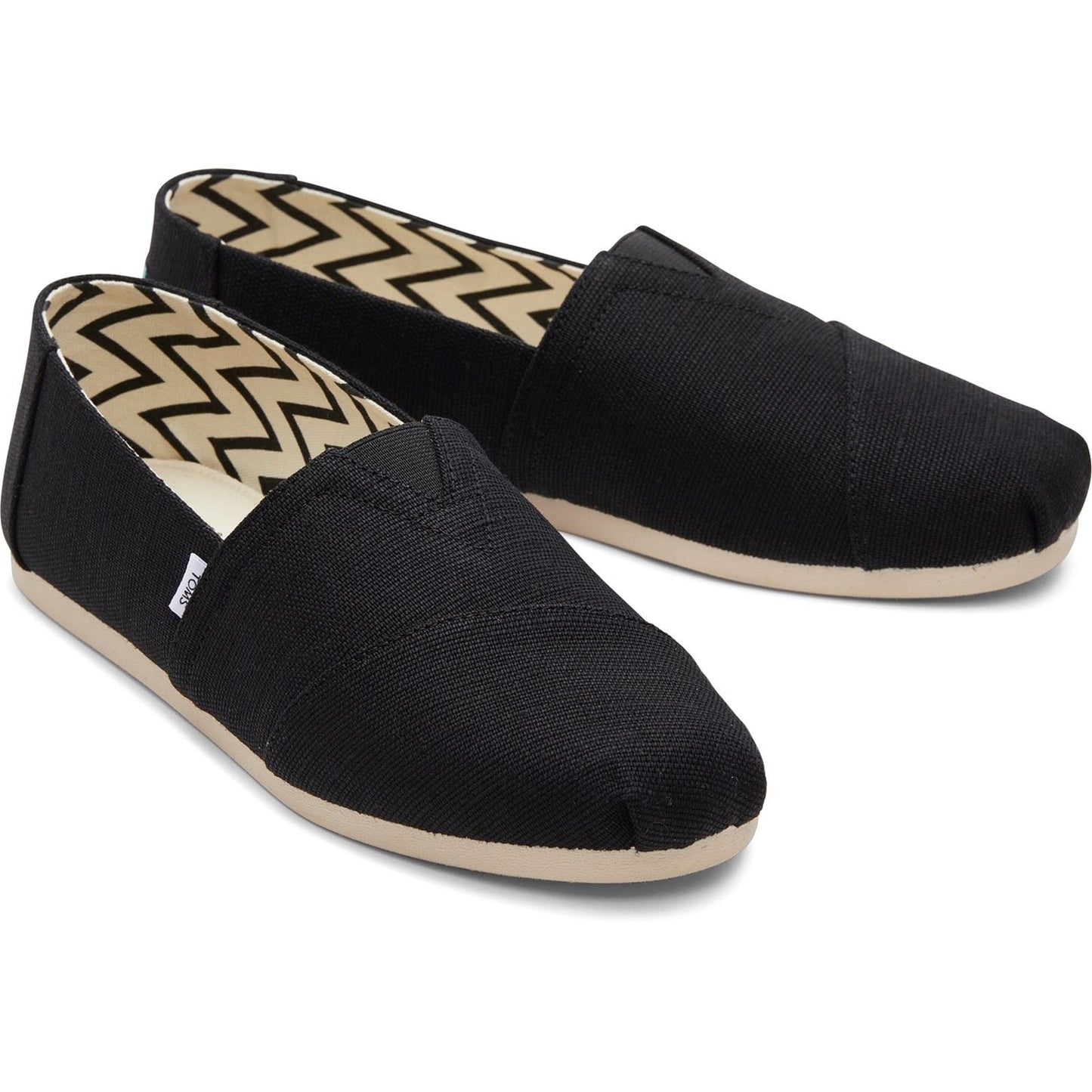TOMS Alpargata Cotton Men's Black Shoes