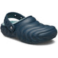 Crocs Women's Classic Lined Overpuff Clog in Nightfall