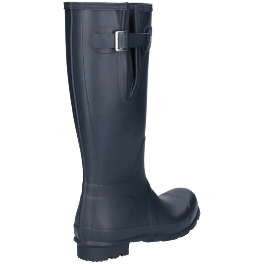 Hunter Men's Original Side Adjustable Wellington Boots in Navy