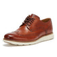 Cole Haan Original Grand Short wing Oxford Mens Brown / White Brogues