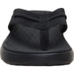HEYDUDE Finn Flip Polyurethane Men's Black Sandals