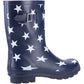 Cotswold Badminton Rubber Women's Star Slim Fit Wellington Boots